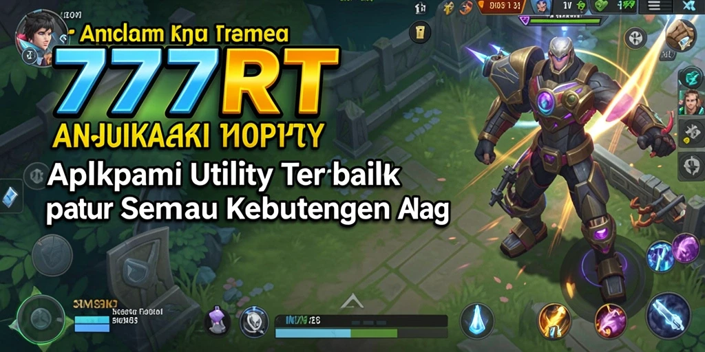 Tampilan antarmuka 777RT yang modern dan intuitif.