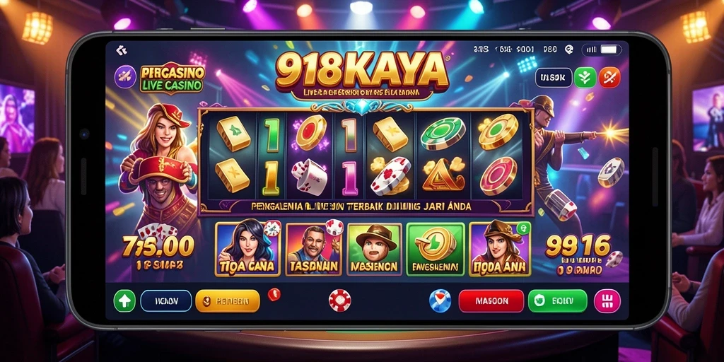Gameplay Live Casino yang mendebarkan di 918KAYA.