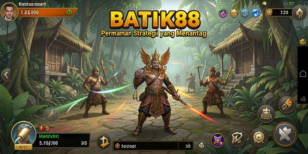 Tangkapan layar menampilkan gameplay strategis yang menegangkan.
