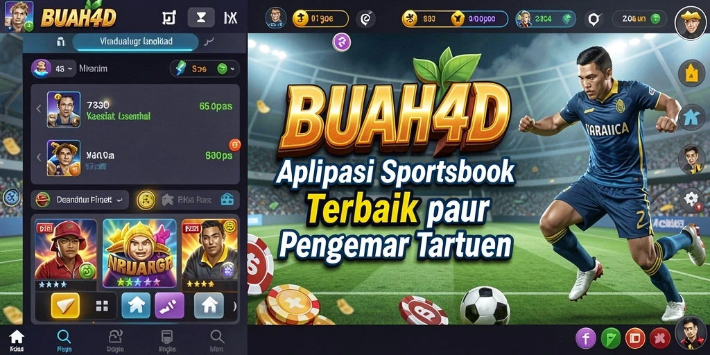 Tampilan menarik dari gameplay Sportsbook BUAH4D.