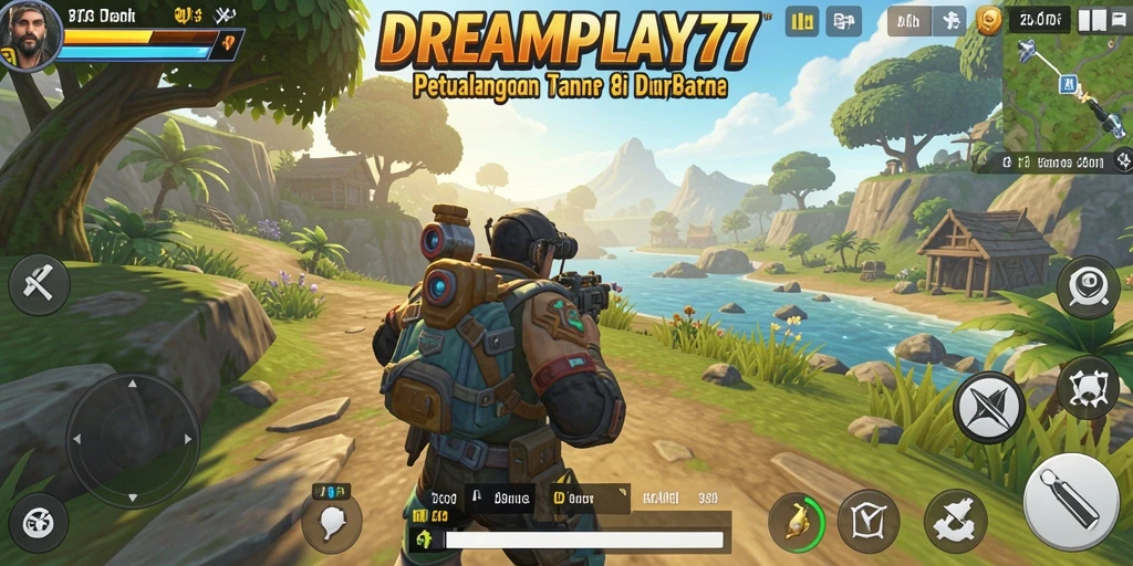 Gameplay seru dalam dunia terbuka penuh petualangan.