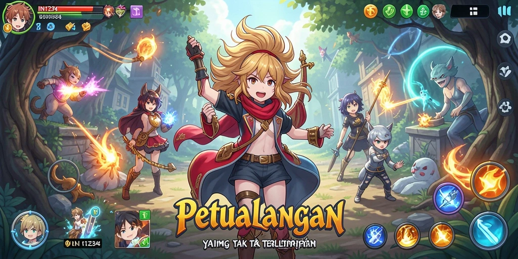 Gameplay seru dan visual menakjubkan di IN1234.