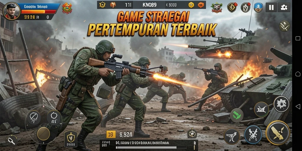 Gameplay menarik KNO89 dengan pertempuran strategis yang menegangkan.