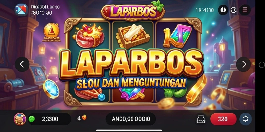 Tampilan menarik LAPARBOS dengan gameplay Slot yang seru.