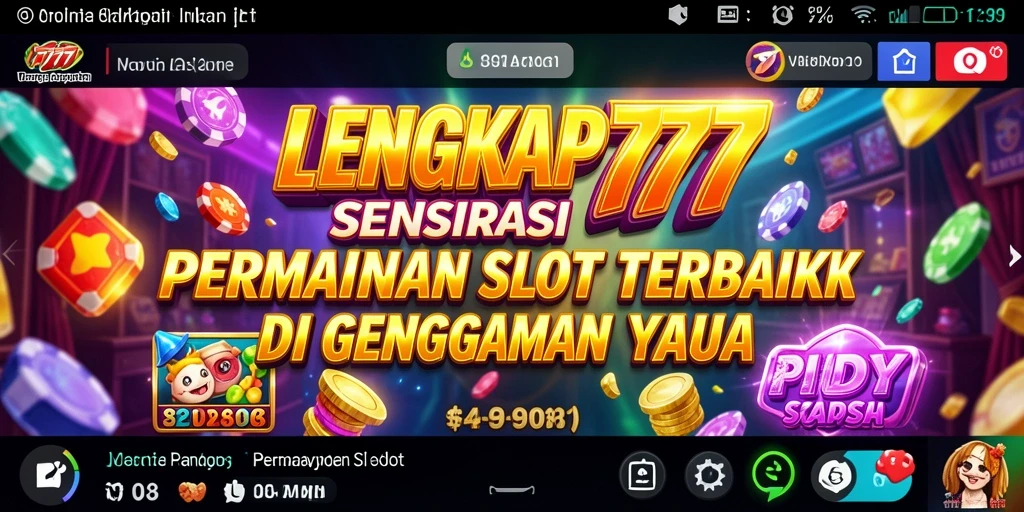 Gambaran gameplay menarik LENGKAP777 dalam aksi slot.