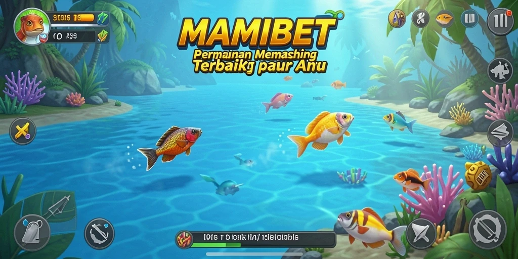 Tampilan grafis MAMIBET dalam permainan Fishing yang menakjubkan.