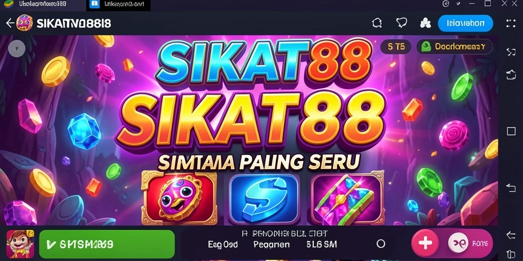 Gameplay seru SIKAT88 dengan berbagai tema slot menarik.