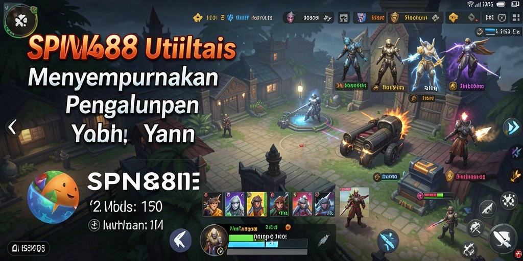 Tampilan antarmuka SPN88 yang sederhana dan fungsional.