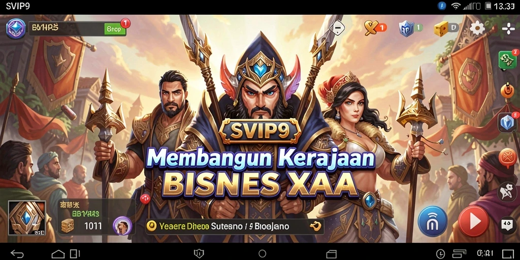 Tampilan gameplay SVIP9 yang menantang dan penuh strategi.